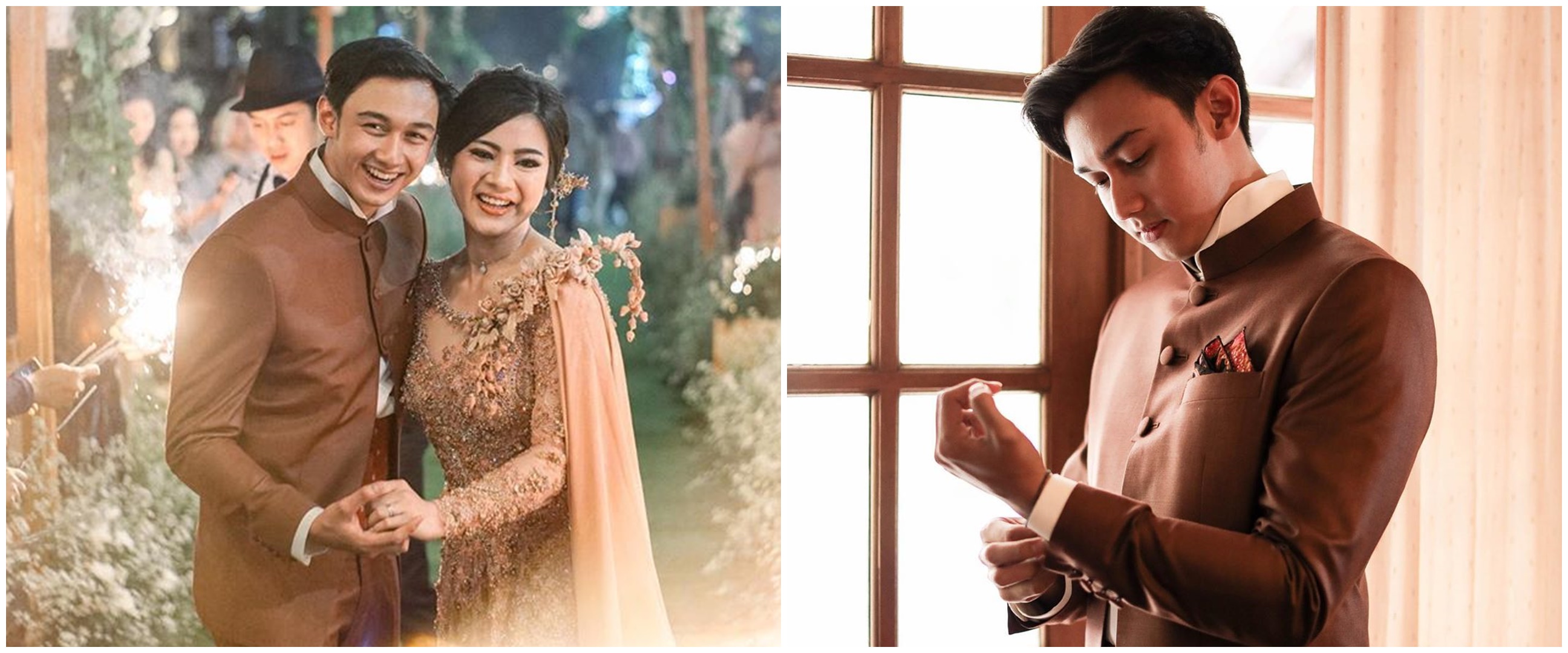 Harga sepatu dan tas seserahan Hito-Felicya, setara motor sport