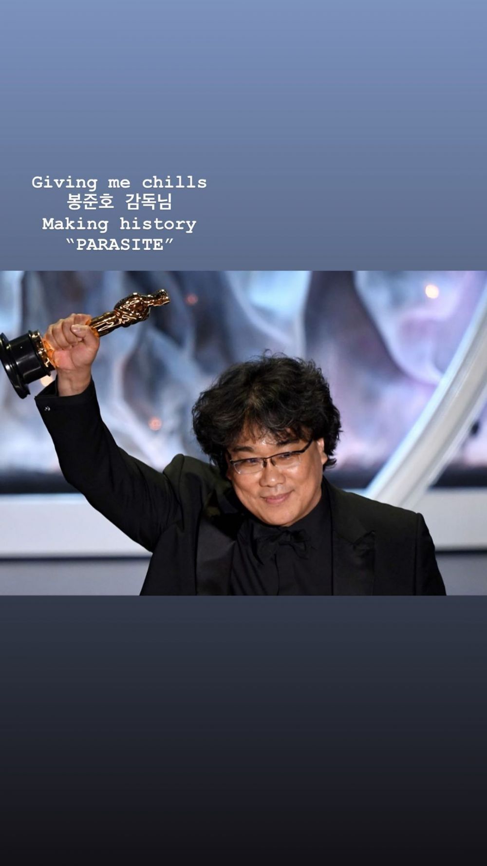 Ucapan 10 seleb Korea untuk kemenangan Parasite di Oscar 2020