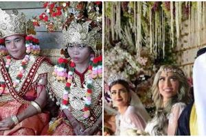 6 Kisah pernikahan unik seorang pria dengan 2 mempelai perempuan