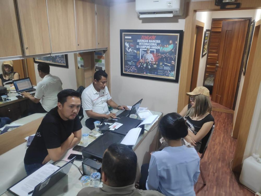 Ini penampakan Lucinta Luna saat diperiksa polisi