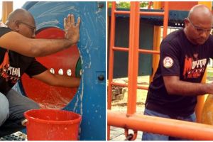 Kisah pria ditertawakan karena bersihkan taman demi cegah Corona