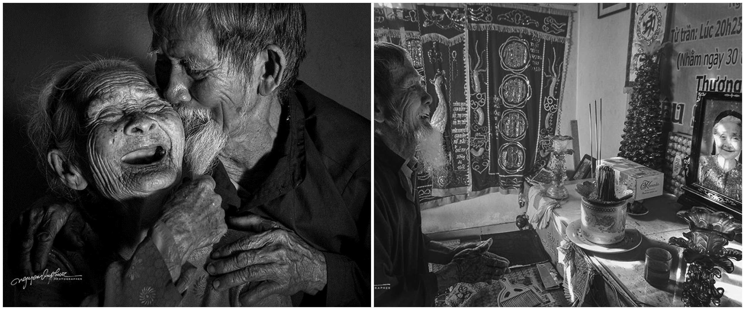 10 Potret viral pasangan lansia Vietnam, bersama sejak 1930-an