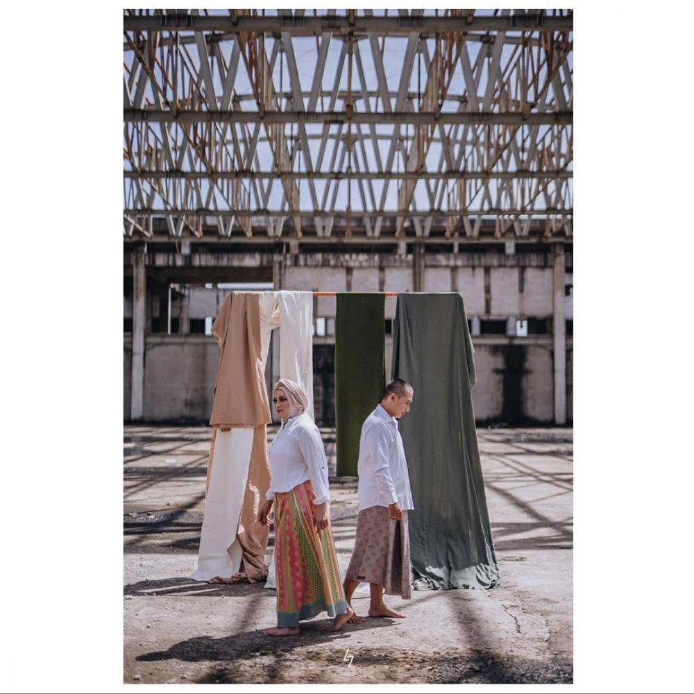 6 Potret prewedding Jane Shalimar, simpel dengan sentuhan etnik