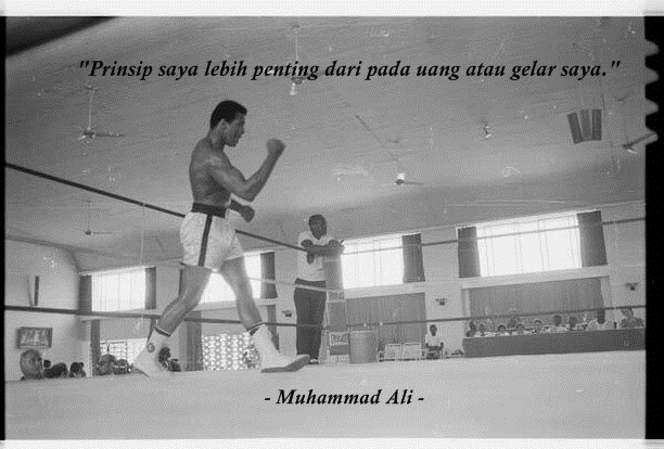 40 Kata-kata quote bijak Muhammad Ali, singkat dan inspiratif