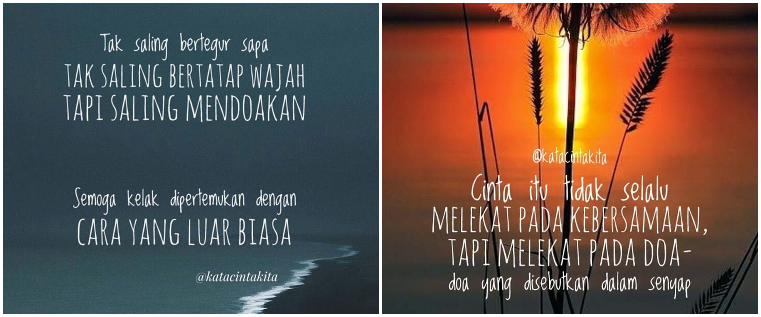 121 Kata-kata quote cinta romantis, sederhana tapi manis