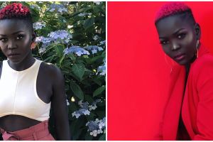 10 Potret terbaru Nyakim Gatwech model dengan kulit tergelap