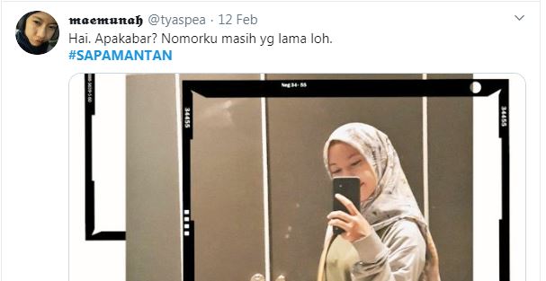 17 Cuitan sapa mantan di Twitter, bikin gagal move on