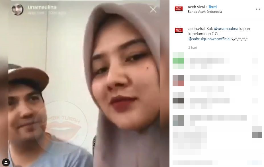 5 Potret kedekatan Sahrul Gunawan & pacar, bak bapak dan anak