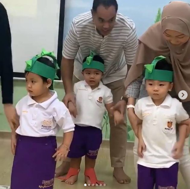 8 Momen Ardi Bakrie momong anak, bukti ayah idaman 