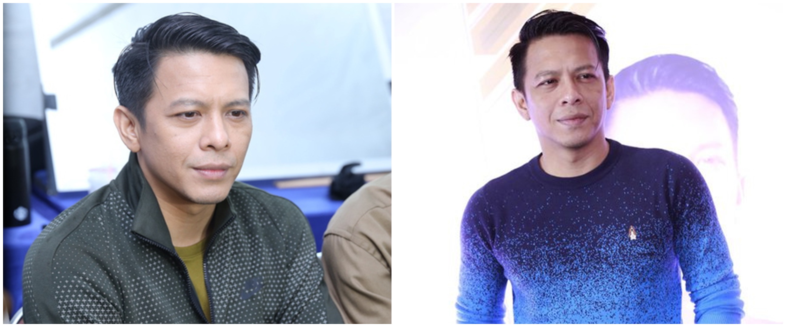 Penampilan Ariel Noah dengan rambut berponi ini jadi sorotan