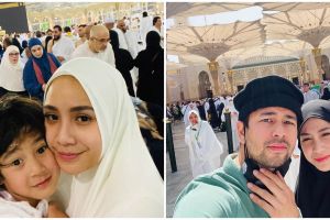 7 Momen Raffi Ahmad & Nagita Slavina umrah di hari ulang tahun