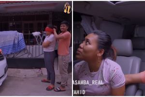 7 Potret Evi Masamba dapat kado mewah dari suami, ekspresinya kocak