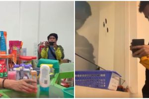 7 Momen haru Baim Wong temui dan bantu sopir angkot viral