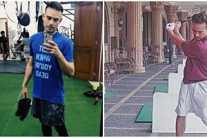 Bergaya hidup sehat, ini 7 potret kenangan Ashraf Sinclair olahraga