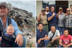 Matt Wright pulang, penyelamatan buaya berkalung ban berhenti