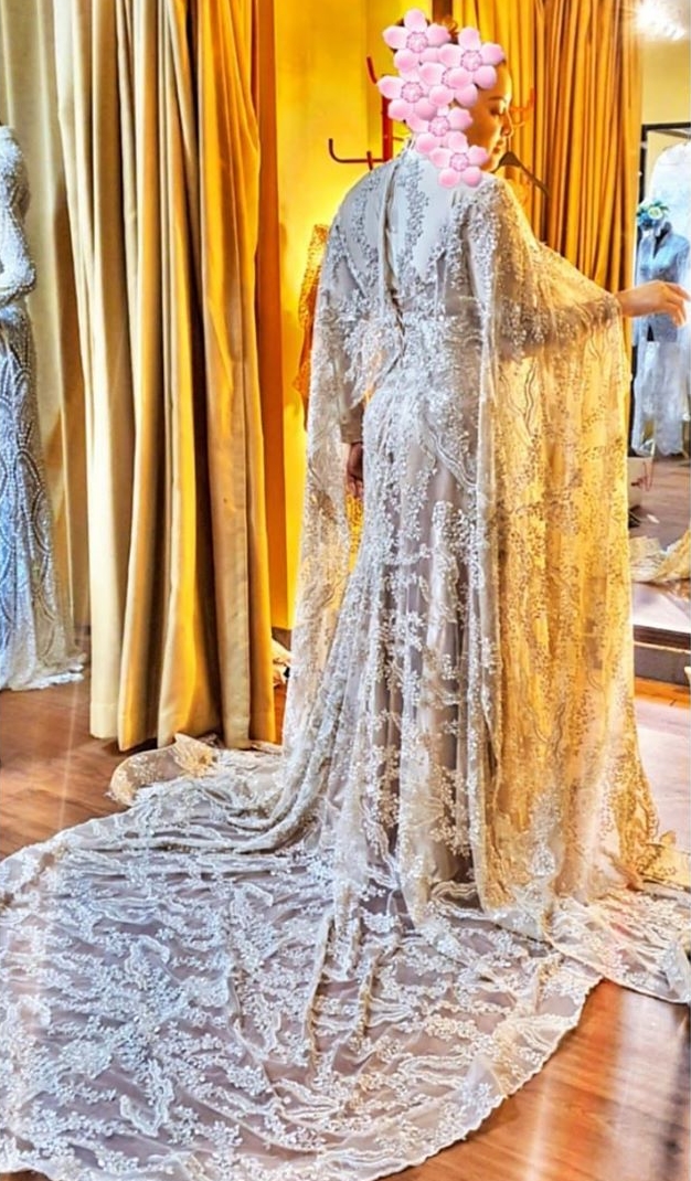 Besok menikah, ini potret cantik Jane Shalimar pakai baju pengantin