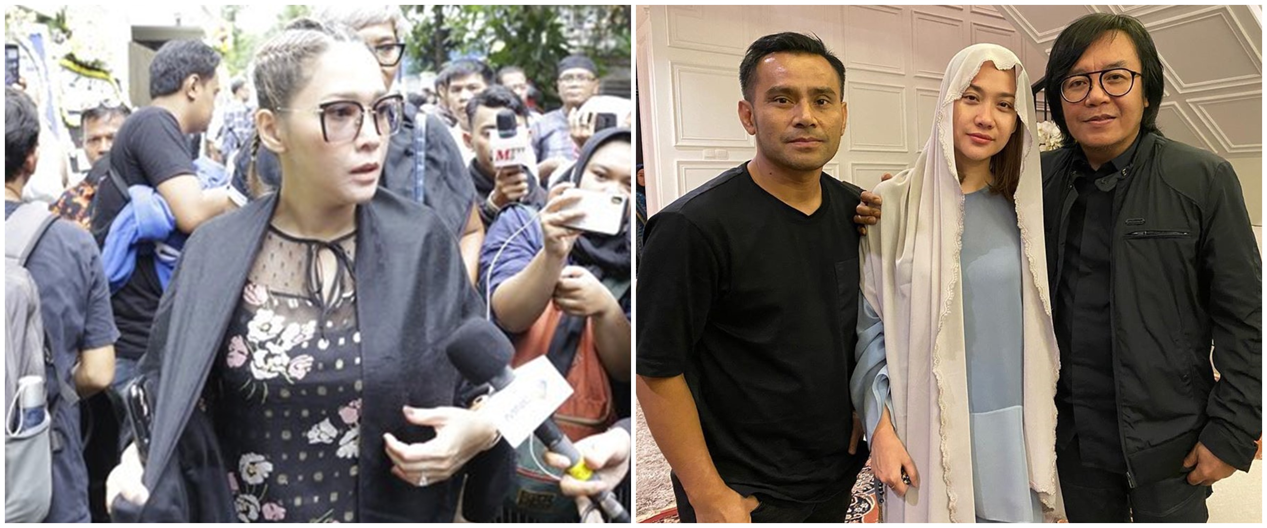 6 Momen juri Indonesian Idol melayat ke rumah Bunga Citra Lestari