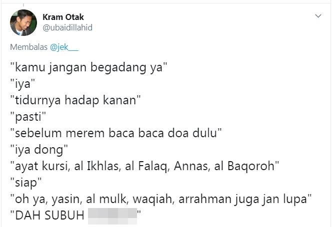 10 Chat pengingat tidur ini bikin ngakak dan gagal ngantuk