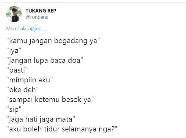 10 Chat pengingat tidur ini bikin ngakak dan gagal ngantuk