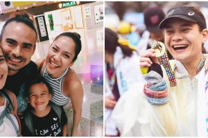 10 Potret Aishah Sinclair adik Ashraf Sinclair, gemar olahraga lari