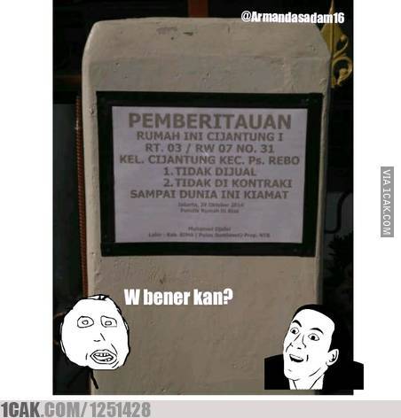 10 Potret iklan jual rumah ini kocak, bikin ngakak