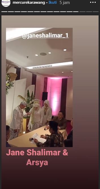 9 Momen pernikahan Jane Shalimar & Arsya Wijaya, penuh kebahagiaan