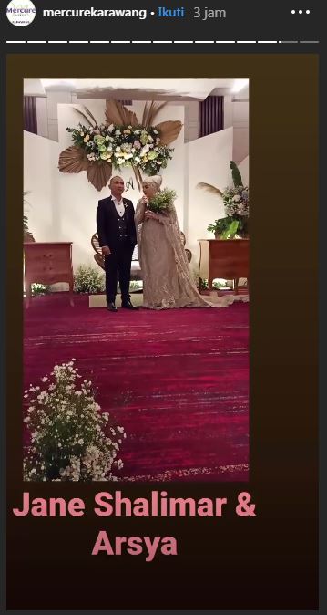 9 Momen pernikahan Jane Shalimar & Arsya Wijaya, penuh kebahagiaan