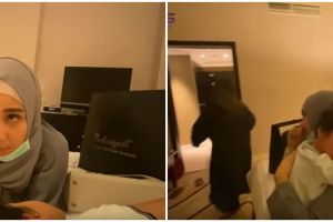 7 Momen haru perpisahan Nagita dengan Rafathar, berlinang air mata