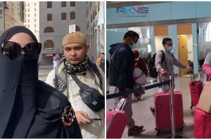8 Momen karyawan Raffi & Nagita umrah, tukang kebun sampai sopir