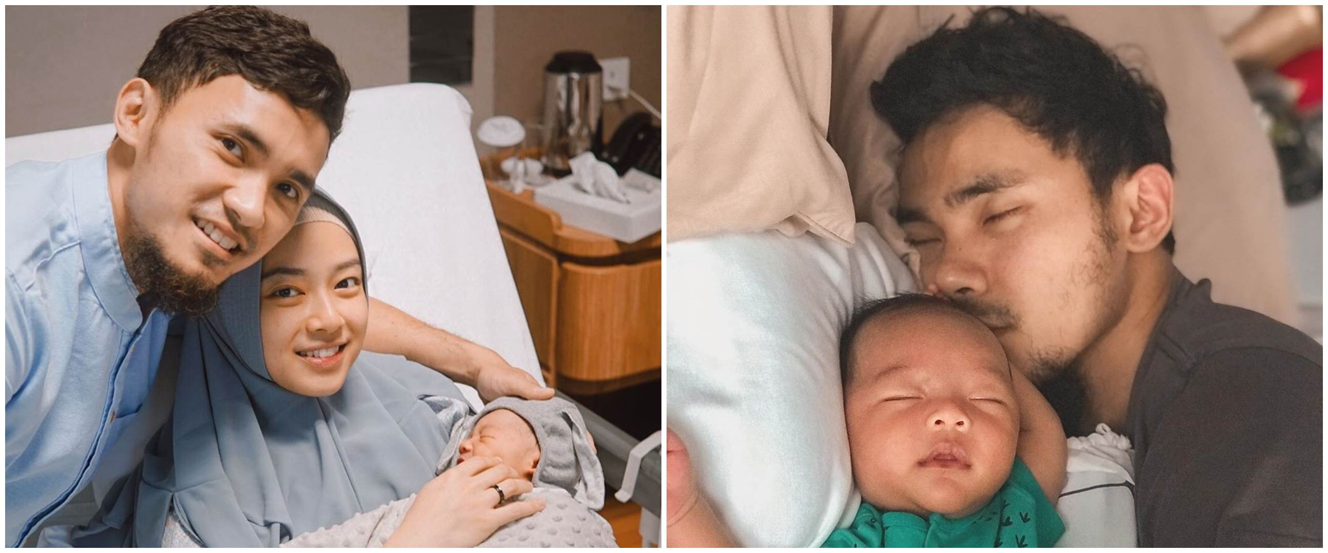 Jadi ortu baru, ini 8 momen Lindswell Kwok & Hulaefi asuh anak