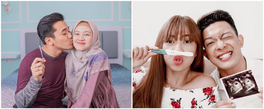 8 Adu gaya pasangan YouTubers Ixora-Meira dan Daffa-Gita, romantis