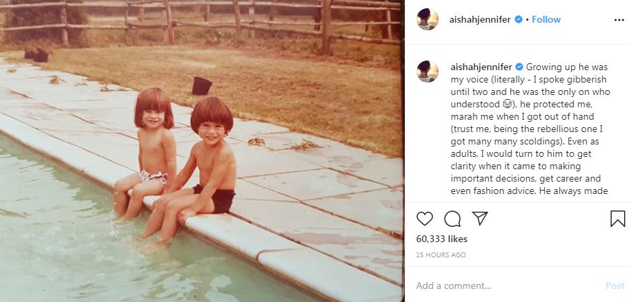 Ungkapan duka adik Ashraf Sinclair, janji jaga BCL dan Noah