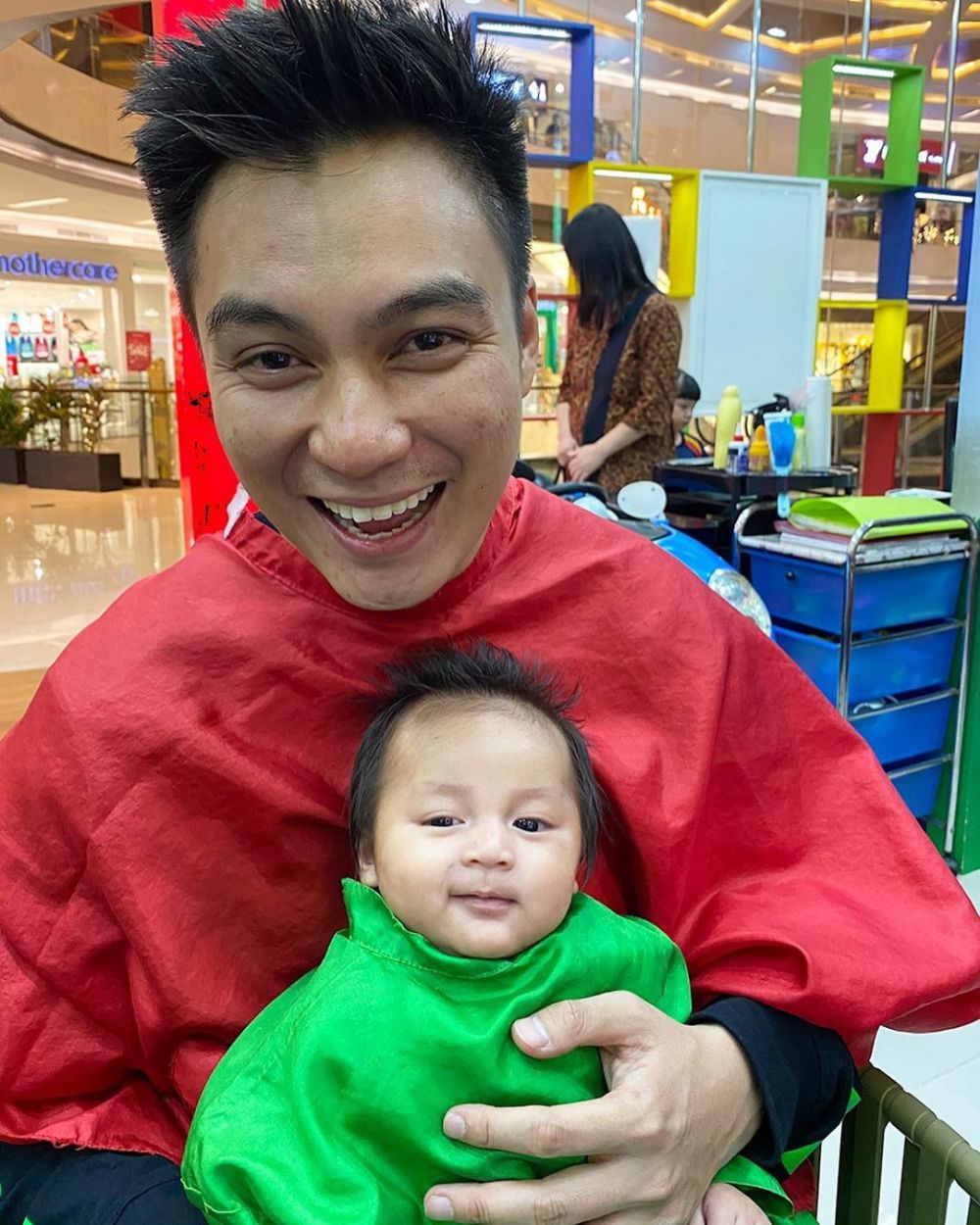 8 Potret Kiano anak Baim Wong usai potong rambut makin 