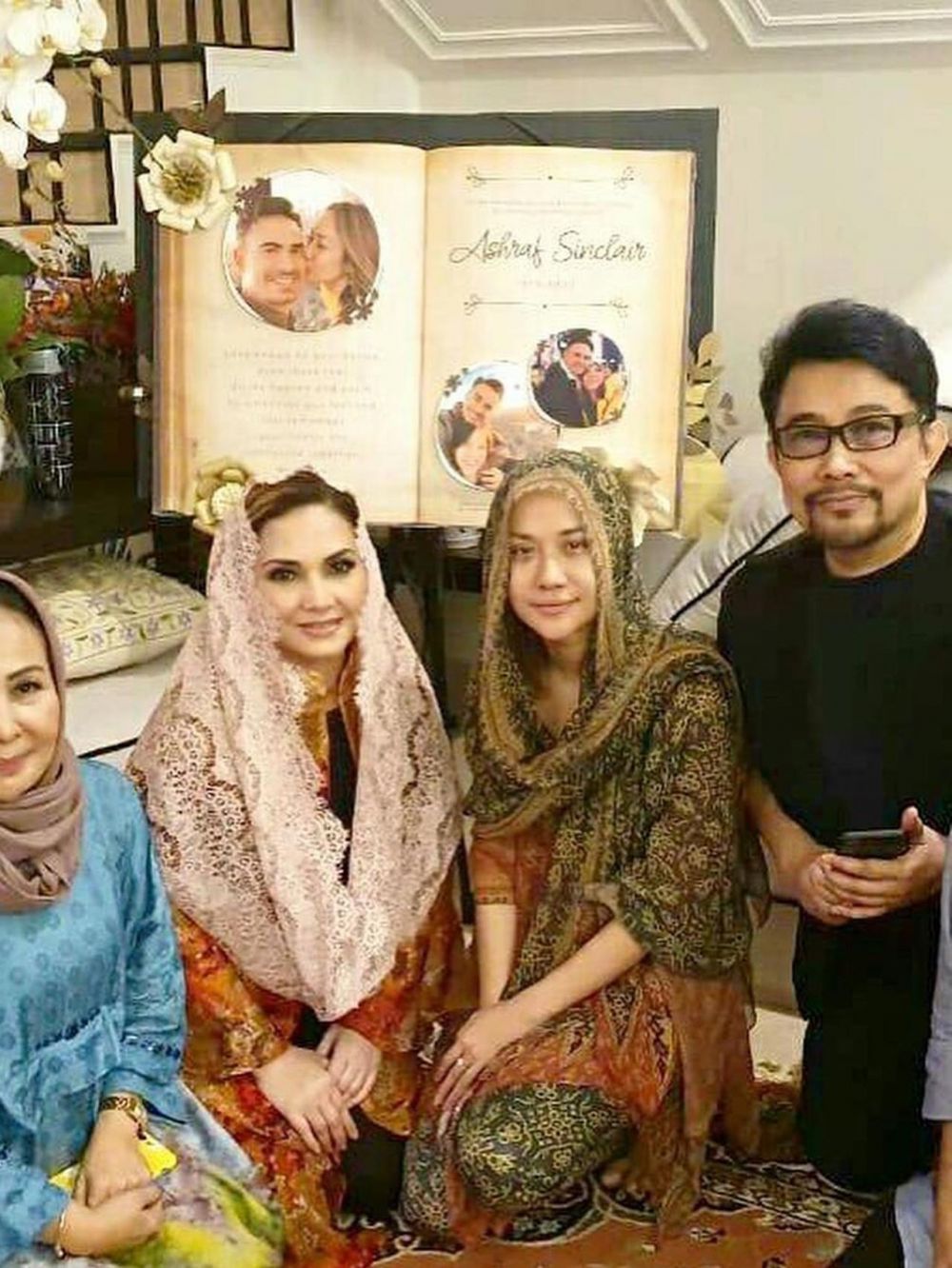 6 Potret Bunga Citra Lestari di tujuh harian Ashraf Sinclair