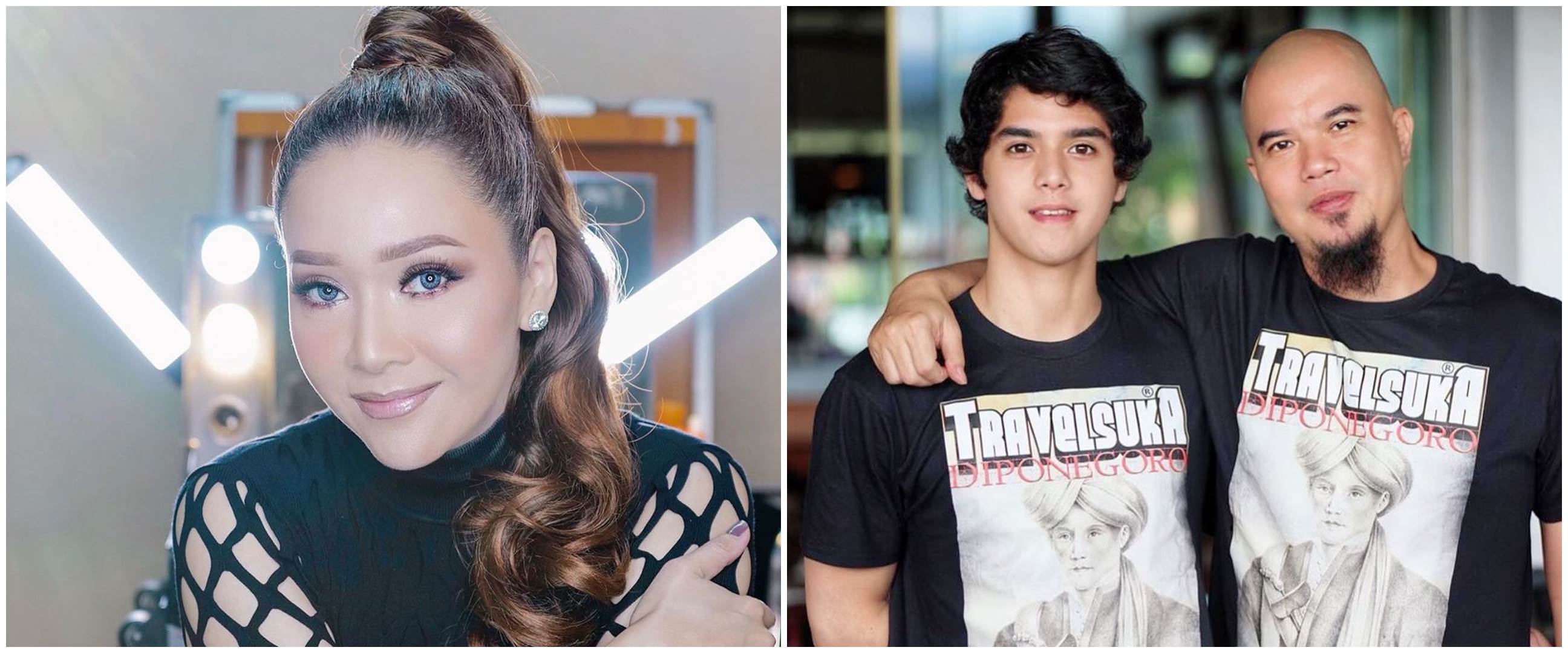 6 Momen pertemuan Ahmad Dhani dan Maia di Indonesian Idol