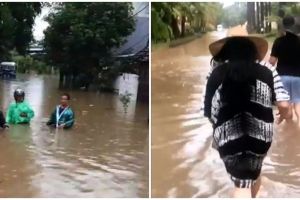 Kondisi 7 seleb usai Jakarta hujan deras, ada yang mengungsi