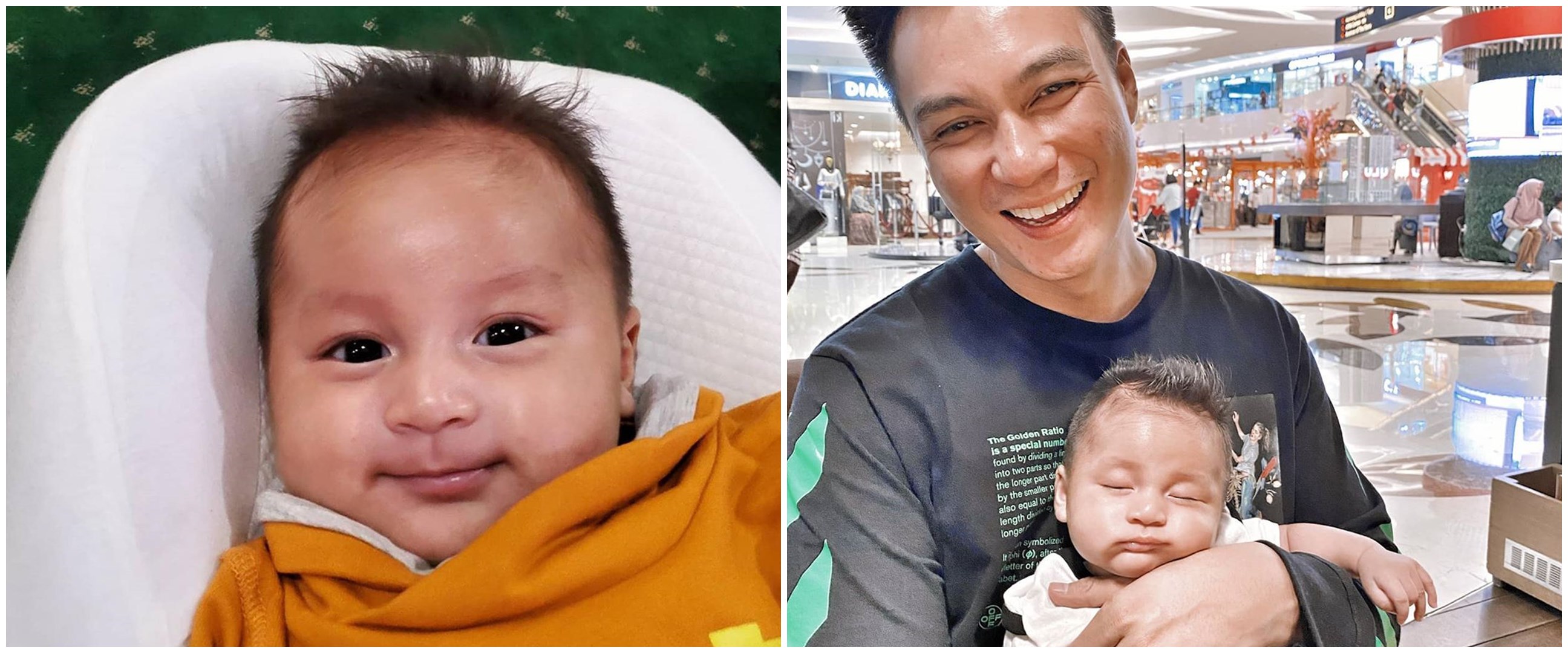 6 Momen Kiano temani Baim Wong salat di masjid, anteng banget