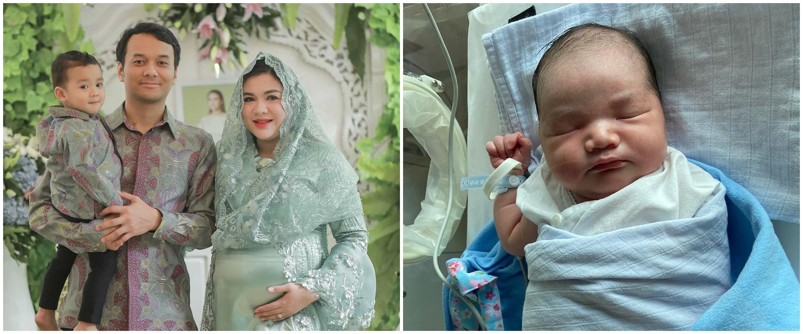 Vicky Shu lahiran anak kedua, berat badan bayi hampir 4 kg