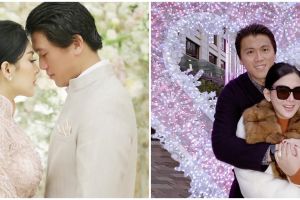 Ucapan Syahrini untuk Reino di ultah pernikahan, jadi sorotan