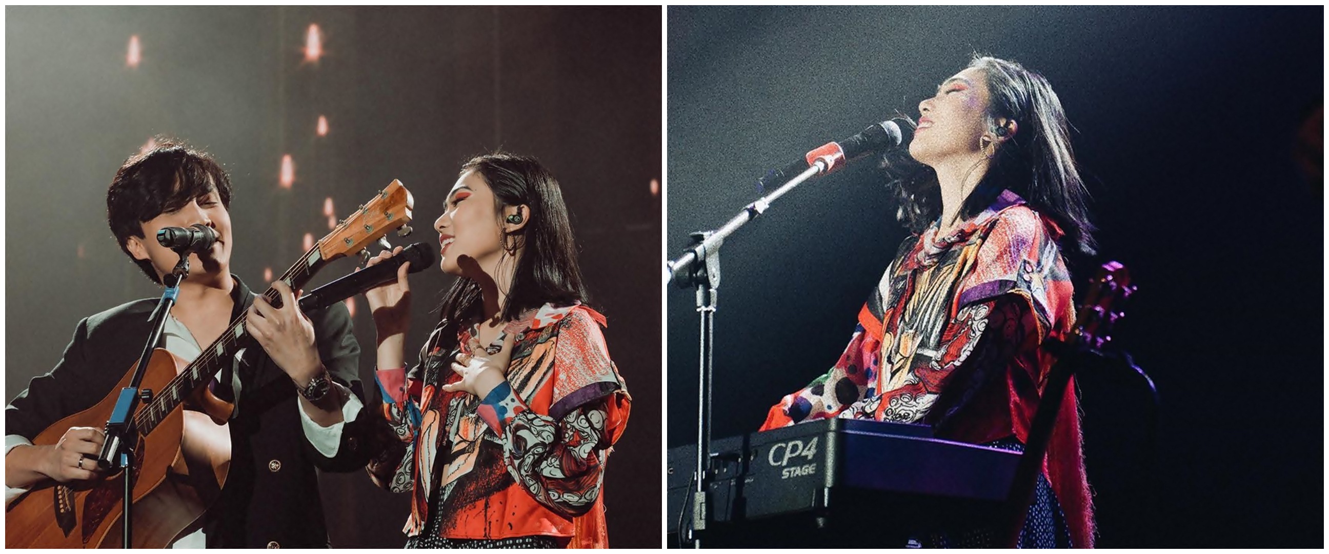 8 Aksi panggung Isyana Sarasvati dan suami, bikin penonton baper