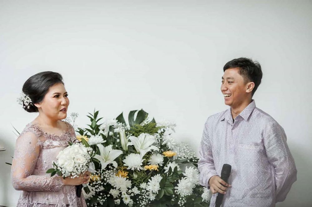 10 Momen lamaran-resepsi pernikahan Satrio anak Dono Warkop