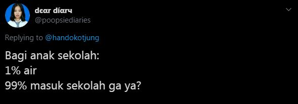 Komposisi hujan ala 10 warga +62, kocaknya bikin geleng kepala