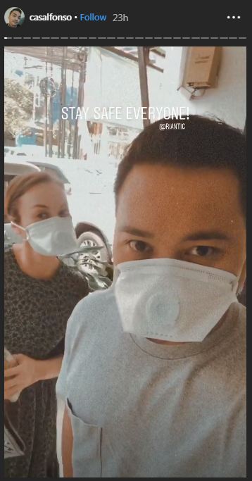 Tengah hamil, begini cara Rianti Cartwright antisipasi virus Corona
