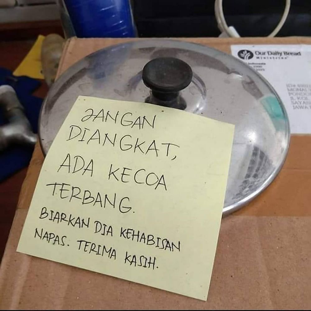 10 Potret lucu jenis peringatan di Indonesia, kocak