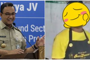 Viral penjual nasi goreng mirip Anies Baswedan, ini potretnya