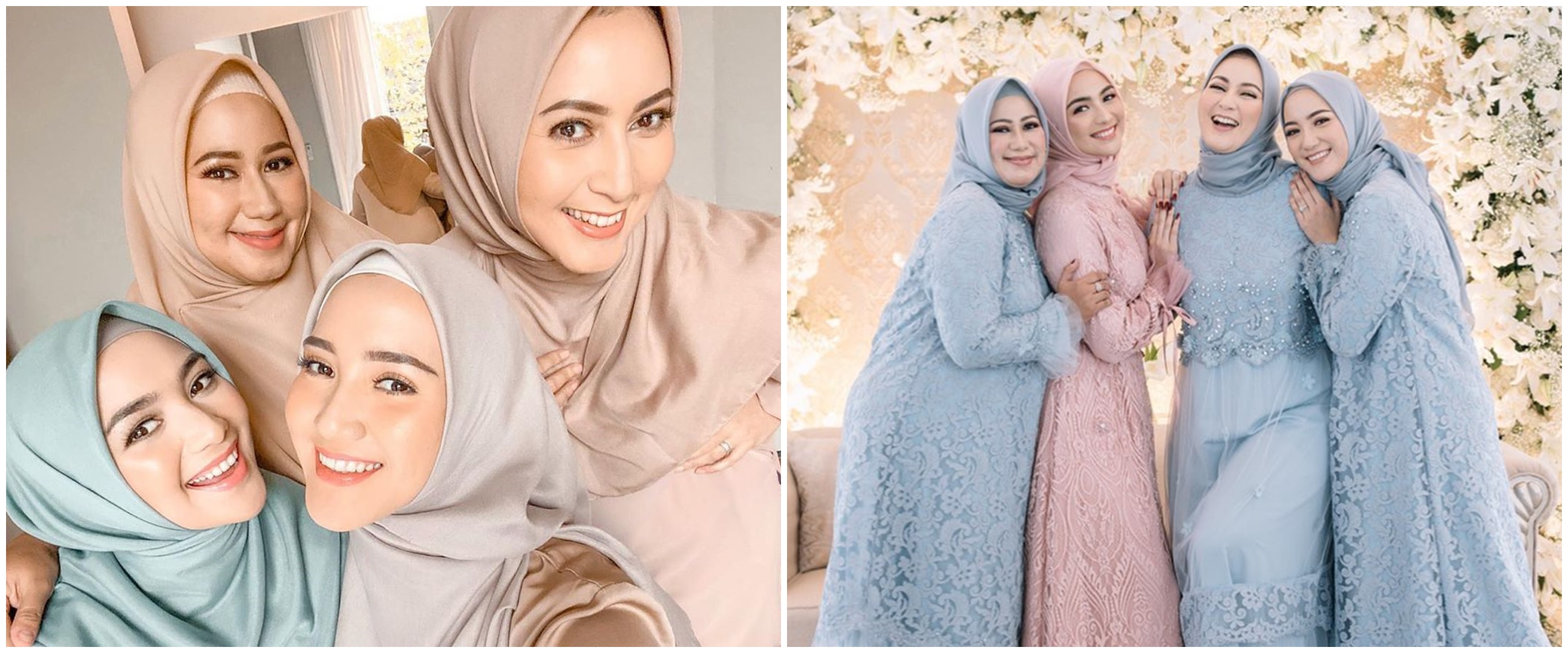 10 Potret kompak Citra Kirana & ketiga kakaknya, cantik semua