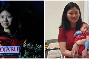 8 Momen Debby Susanto asuh anaknya setelah gantung raket