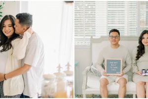 10 Momen syukuran tujuh bulanan Tiara Pangestika, pakai adat Jawa