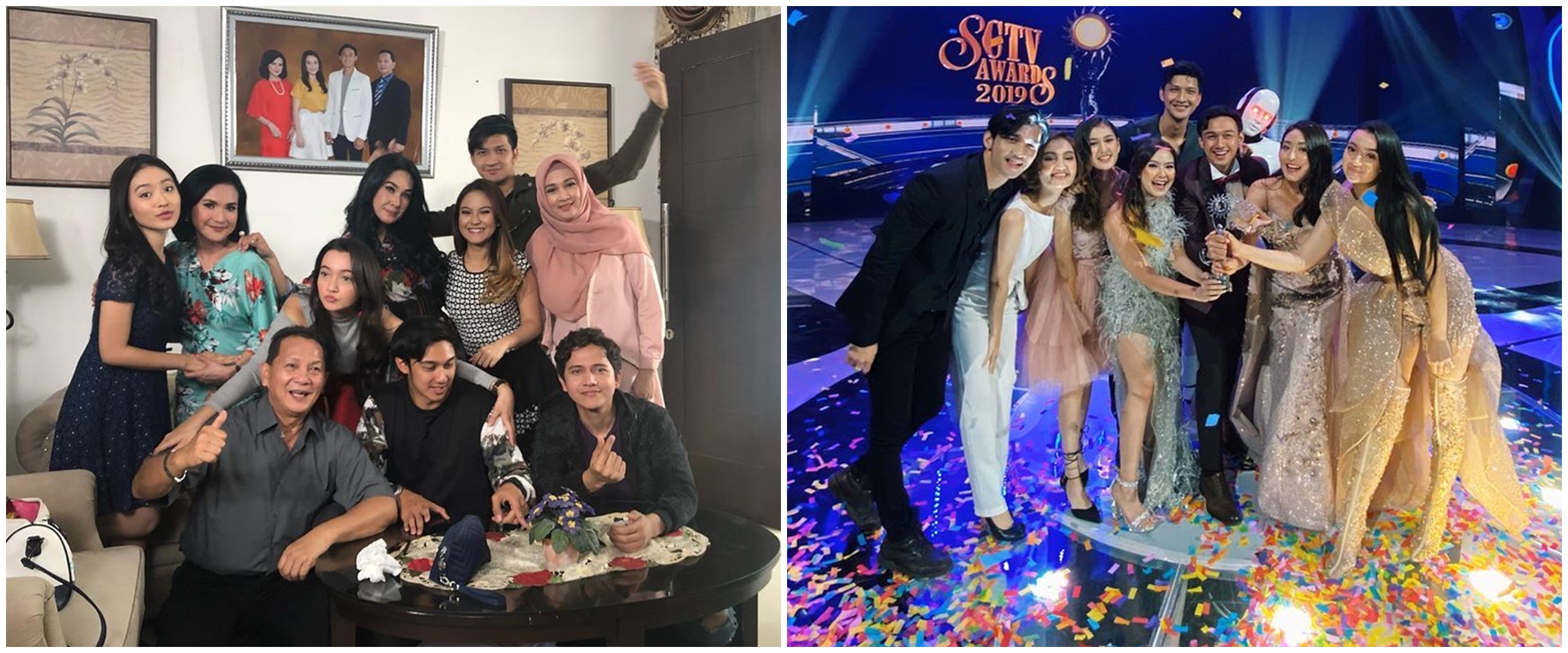 10 Momen perpisahan pemain sinetron Cinta Karena Cinta