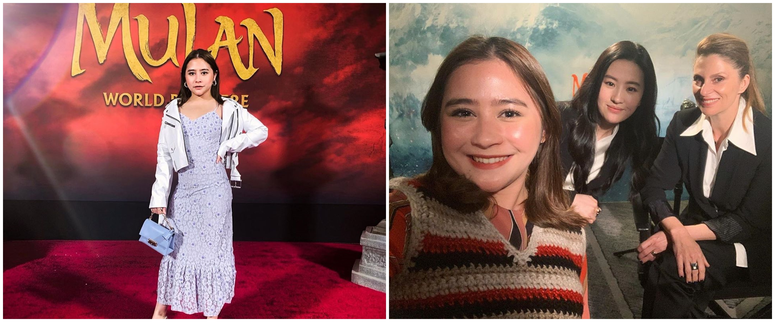 5 Potret Prilly Latuconsina hadiri premier film Mulan